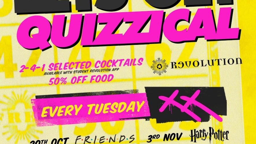 Lets Get Quizzical @ Revolution Electric Press – Halloween