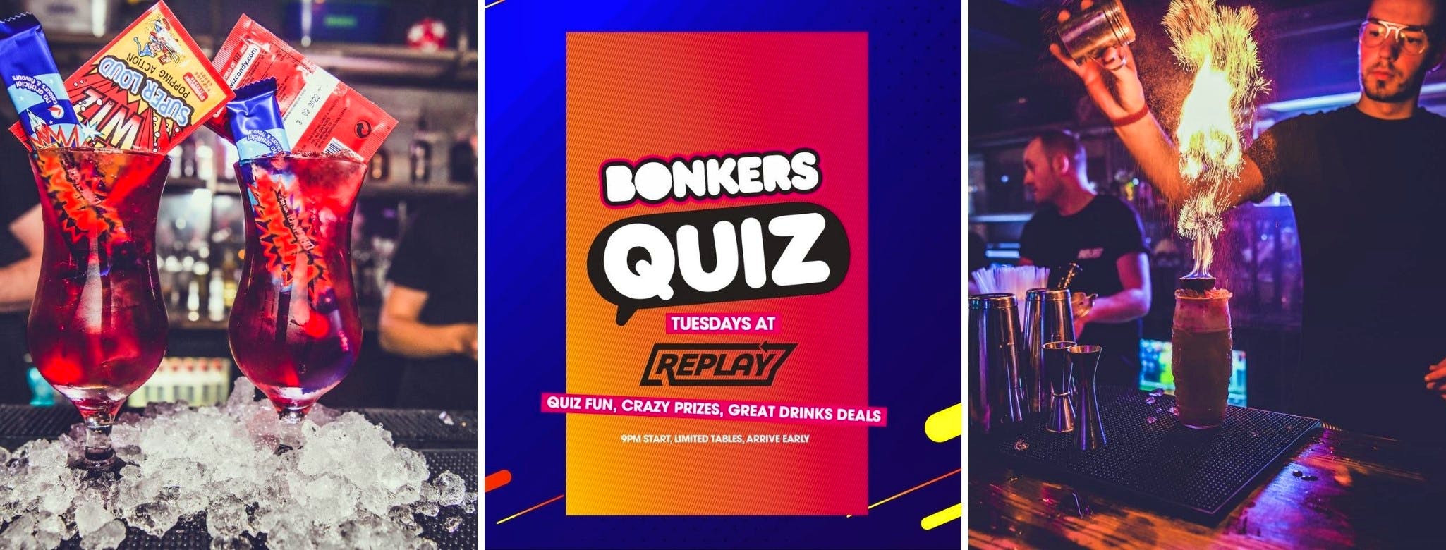 THE PRE-LOCKDOWN Bonkers Quiz + Rock&Roll Bingo!