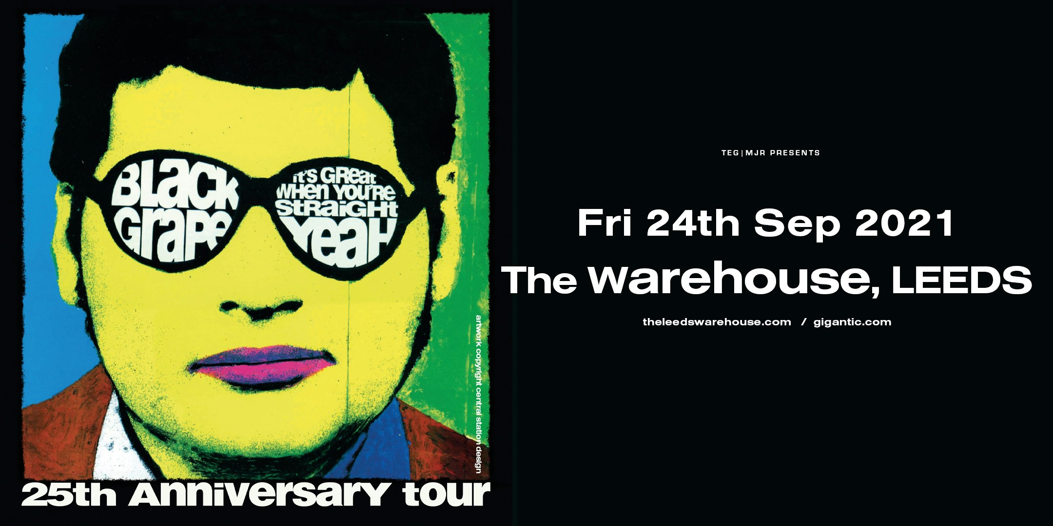 Black Grape – It’s Great When You’re Straight 25th Anniversary Tour – Live