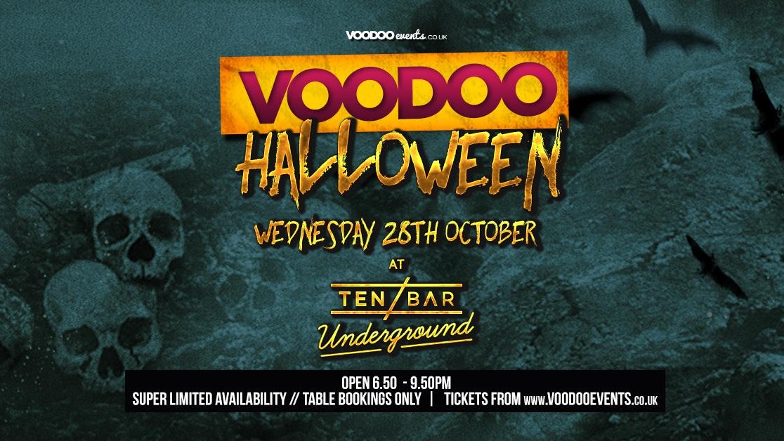 Halloween Voodoo Wednesdays @ Ten Bar Underground (Formerly Space)