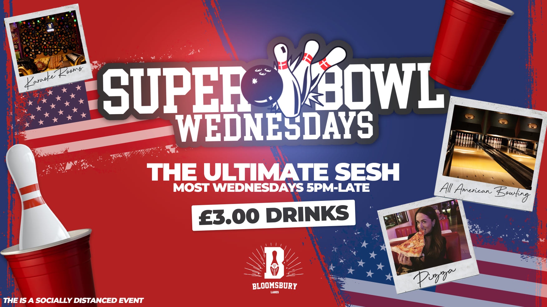 SUPER BOWLING ??London’s Freshest Student Session | £3 Drinks!