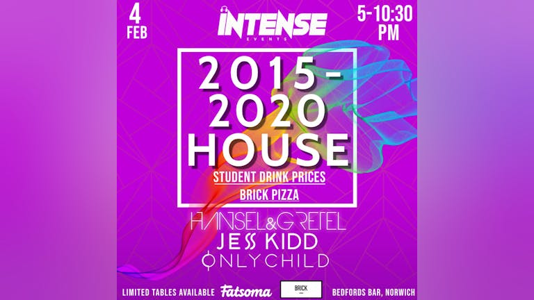 INTENSE EVENTS:  2015-2020 House
