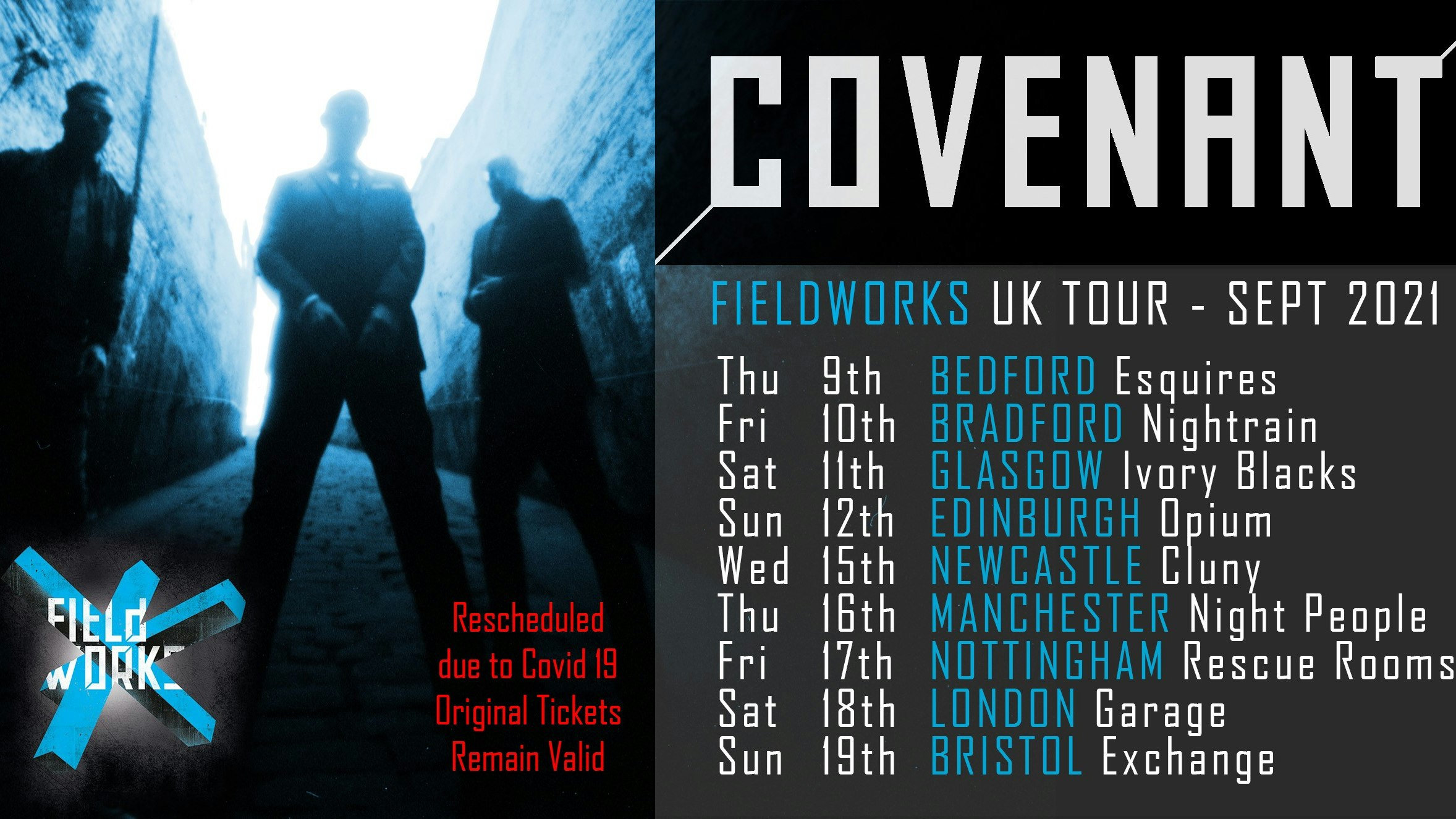 Covenant Fieldworks 2021 UK Tour – BRADFORD – NEW DATE