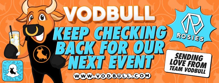 Keep your eyes peeled!! VODBULL will be back soon!!  