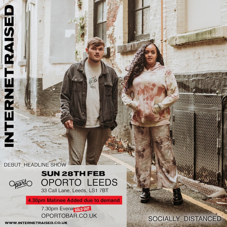 Internet Raised (evening show) – Socially Distanced & on #OportoTV