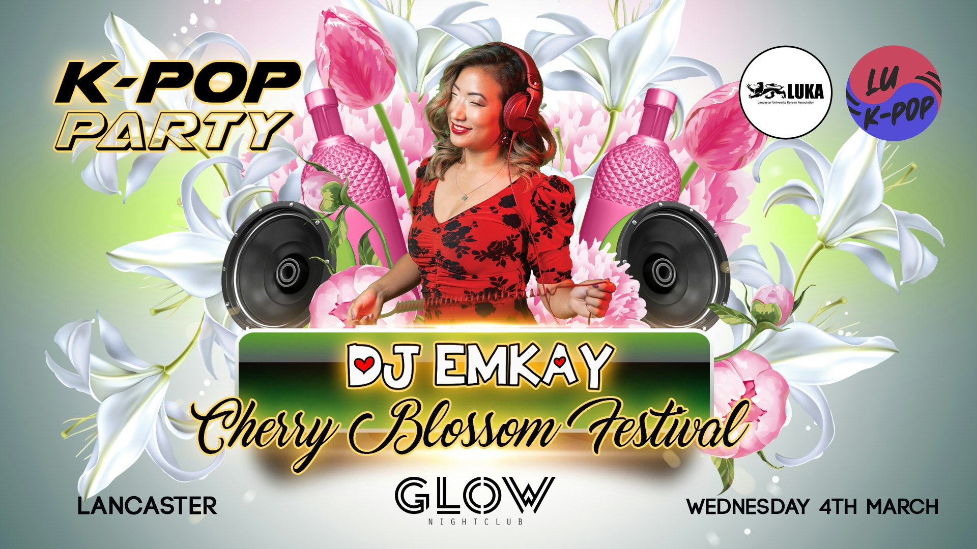 K-Pop Party Lancaster | Cherry Blossom Festival (DJ Emkay)