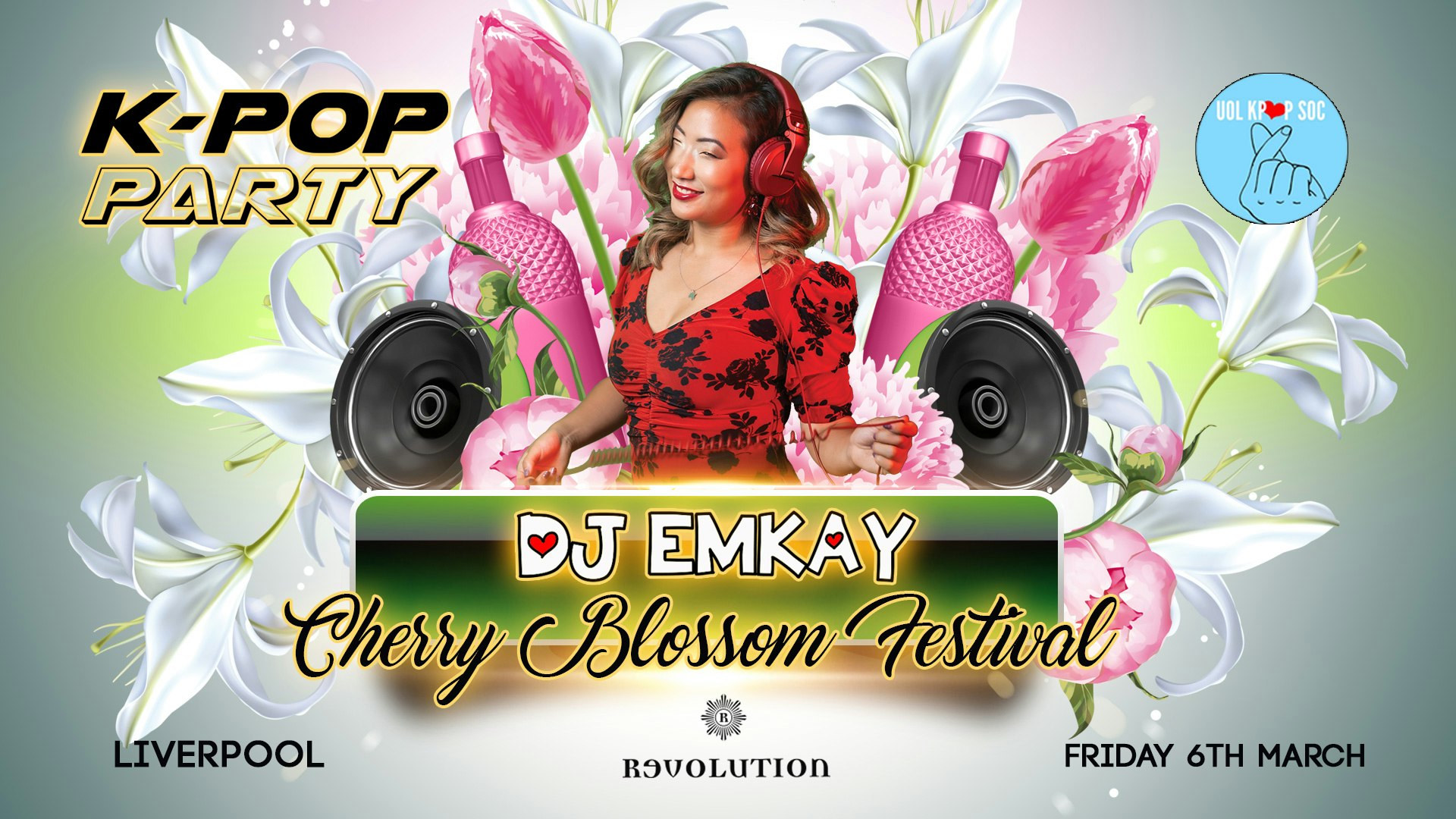 K-Pop Party Liverpool | Cherry Blossom Festival (DJ EMKAY)