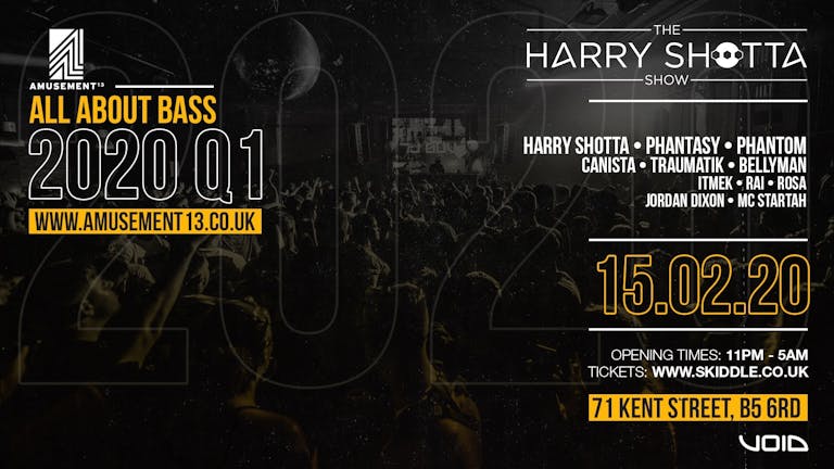 Thirteen presents : The Harry shotta show live 