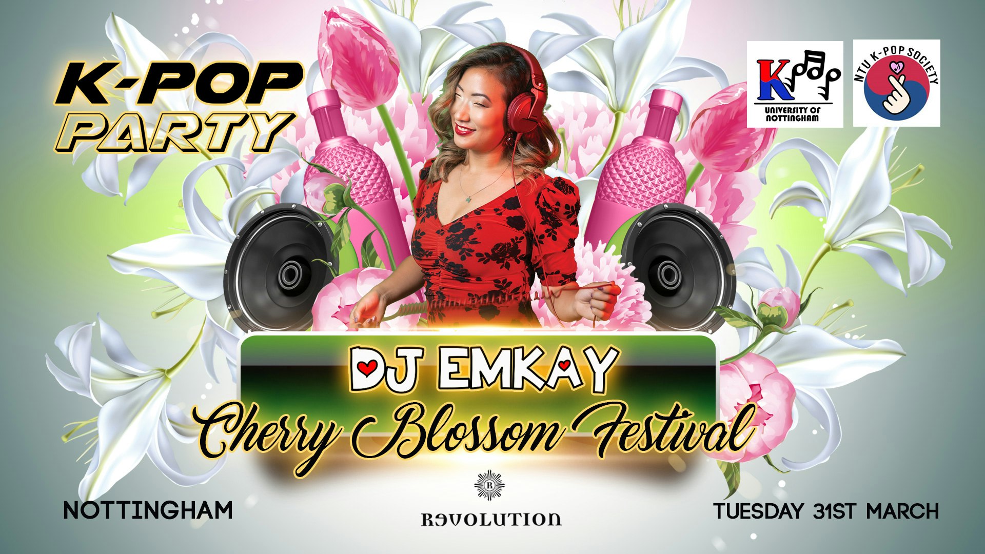 K-Pop Party Nottingham | Cherry Blossom Festival (DJ EMKAY)