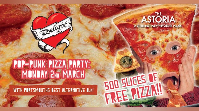 Delight: pop-punk Pizza party: online sales