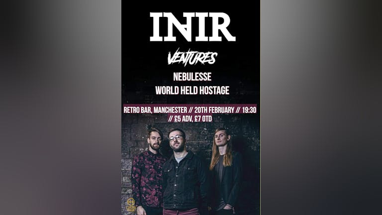 InAir At Retro Bar, Manchester With Support From Ventures + More