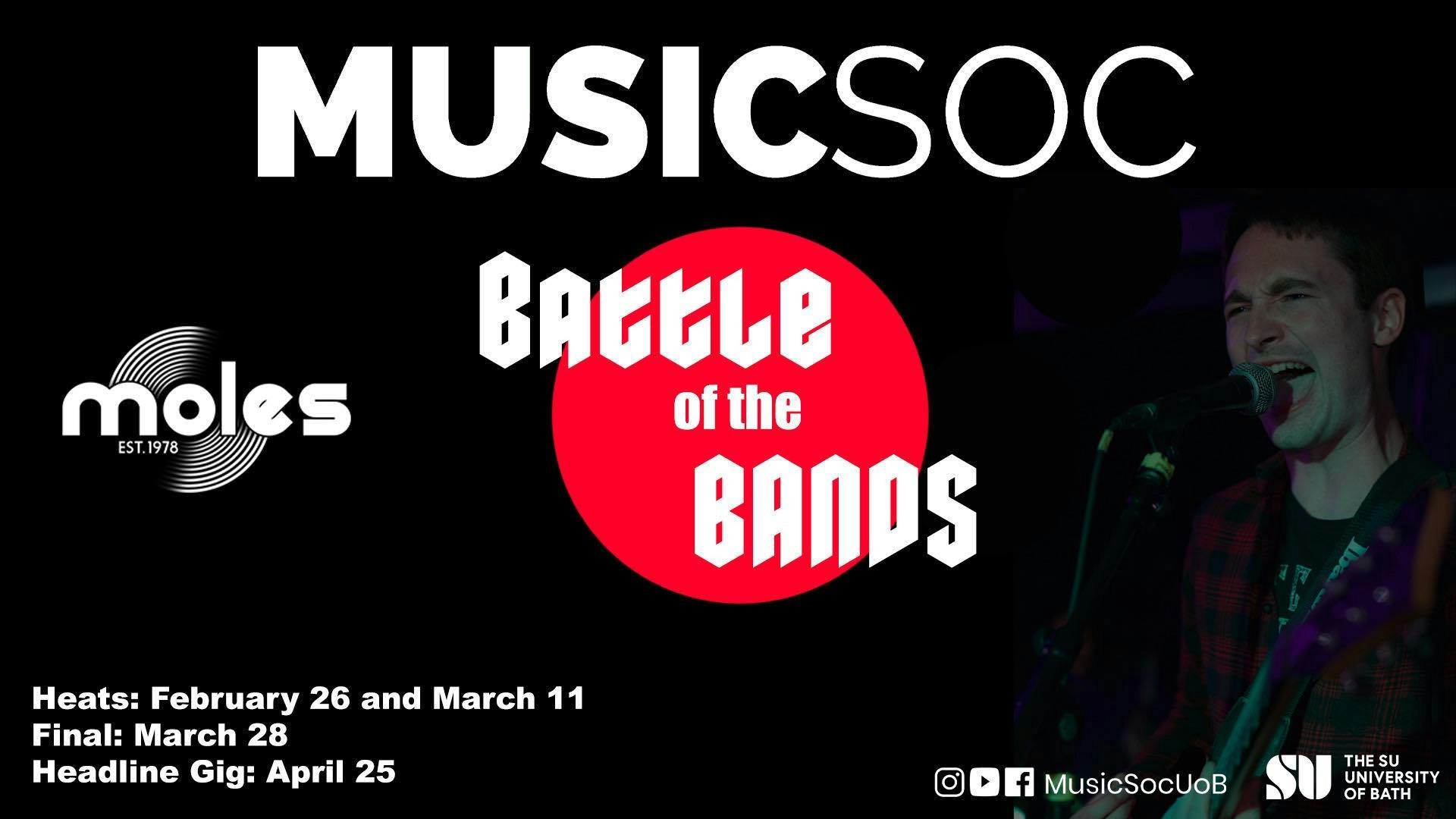 MusicSoc: Battle of the Bands – Heat 1