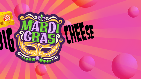 The Big Mardi Gras Cheese – WIN a GUITAR on the night!