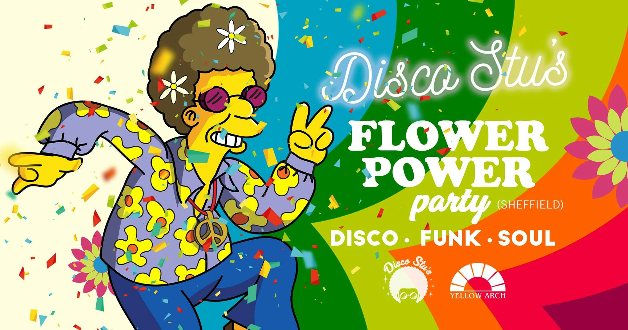 Disco Stu’s – Flower Power Party