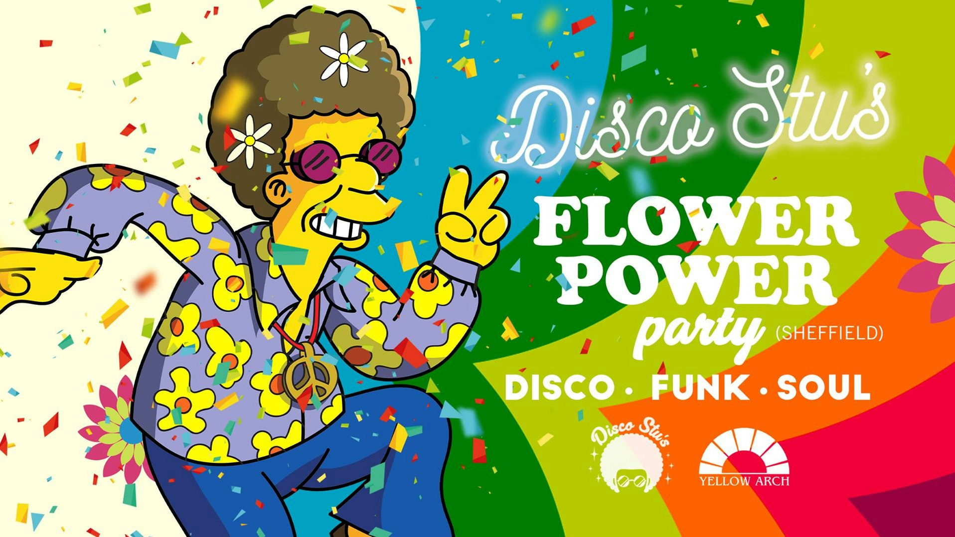 Disco Stu’s – Flower Power Party