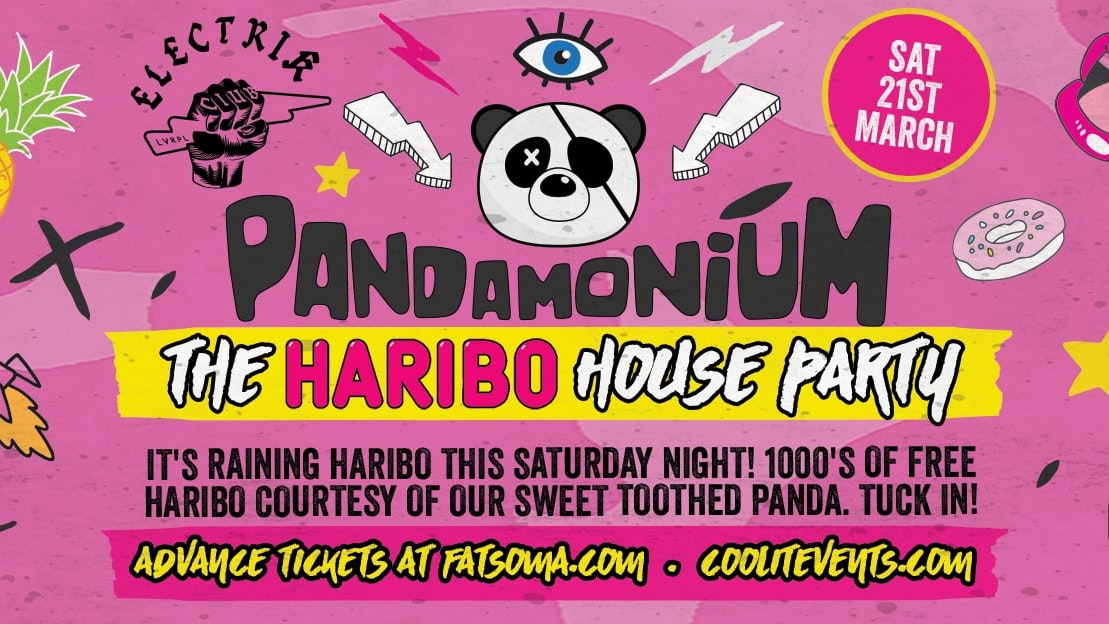 Pandamonium Saturdays – Haribo House Party