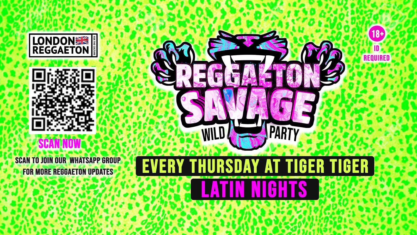 Reggaeton Savage Thursdays