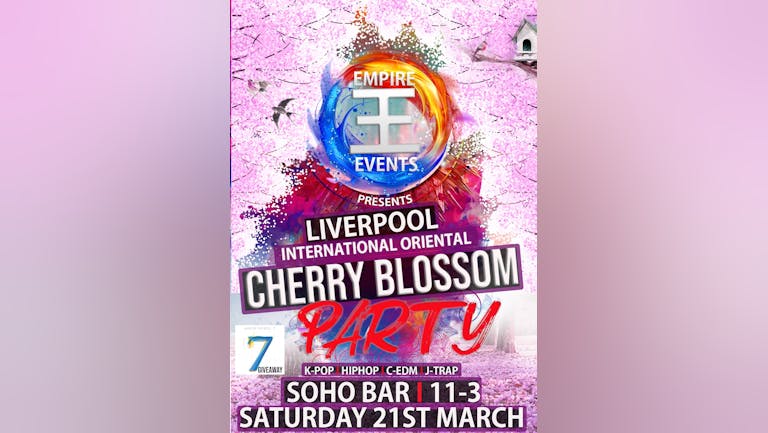 Oriental KPop X EDM Cherry Blossom Party In Liverpool: BTS Map Of The Soul:7 Album Giveaway