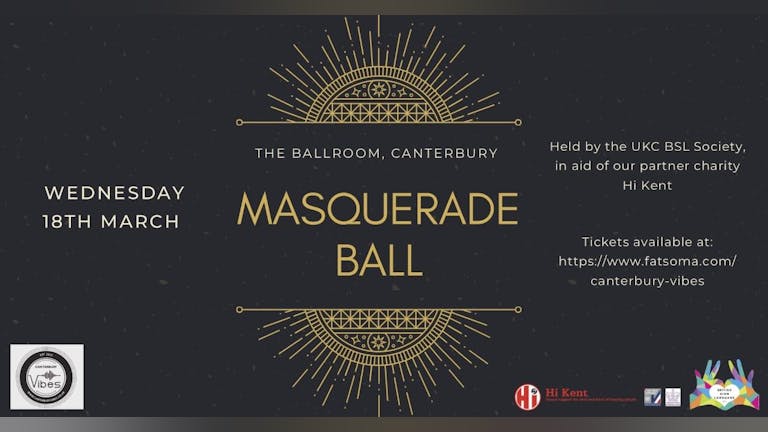 MASQUERADE BALL Fundraiser Canterbury