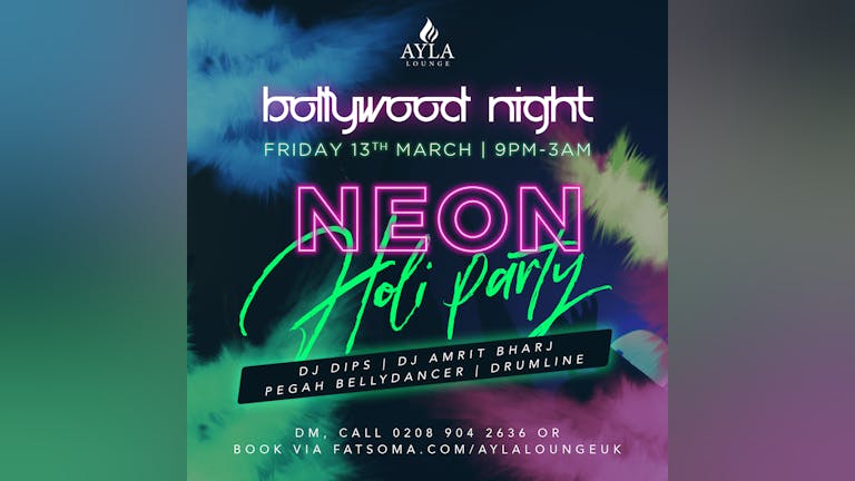 Neon Holi Party - Bollywood Night 