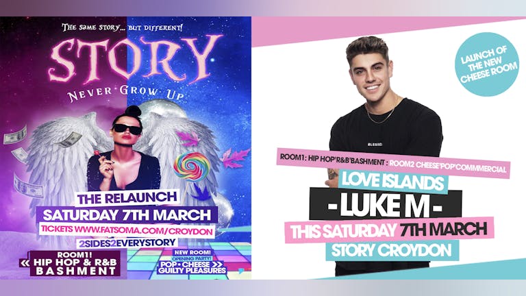 Story 'NEW ROOM LAUNCH' With Love Island's LUKE M!