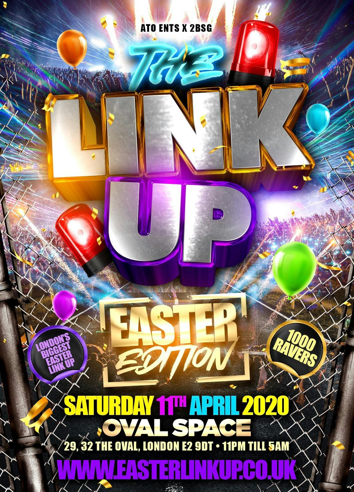 The Link Up Easter Editon LDN Biggest Link UP