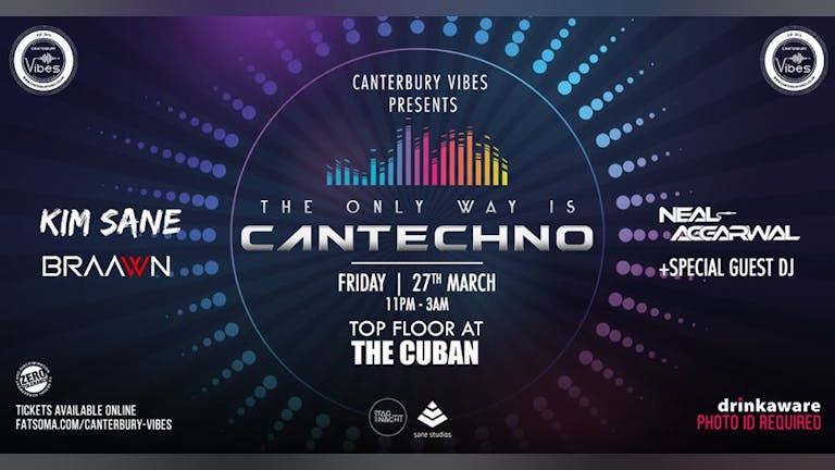 CANTECHNO VOL 2 - Techno Music Night Canterbury