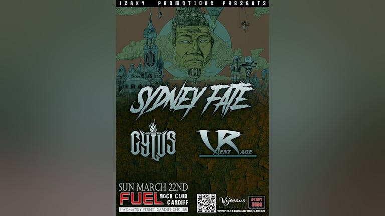 Sydney Fate, Cylus and Ventrage. Live at Fuel, Cardiff.