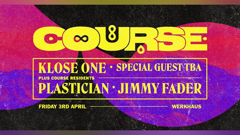Postponed: Klose One, Plastician, Jimmy Fader & Special Guest - Course pt.3