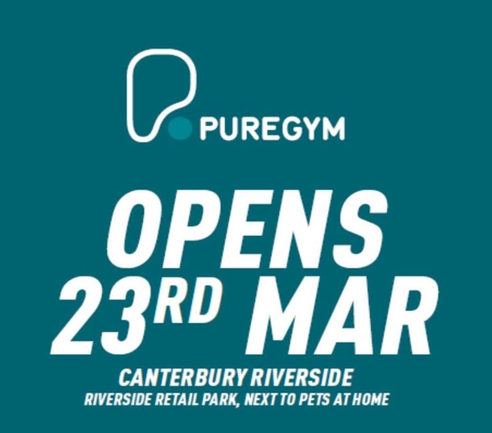 PureGym Canterbury Riverside Open Day! (WINCHEAP)