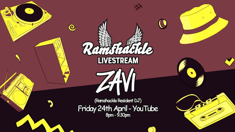 Ramshackle YouTube Livestream with Zavi (Ramshackle resident DJ)