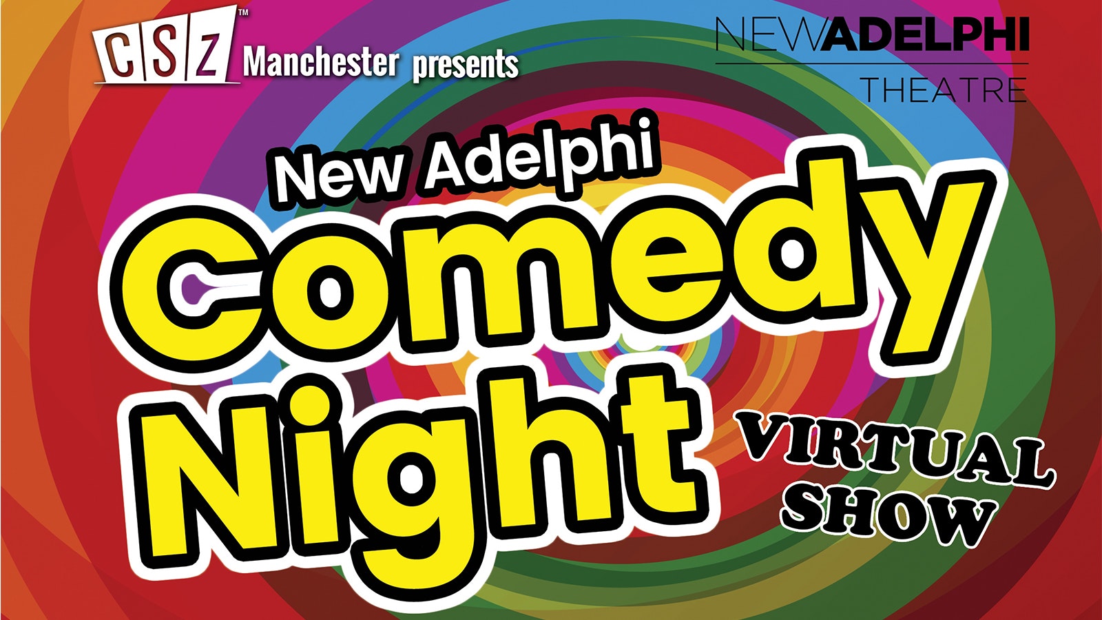 New Adelphi Comedy Night – VIRTUAL SHOW