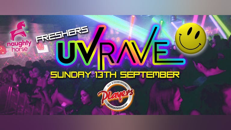 SOCIALLY DISTANCED FRESHERS UV NEON RAVE - BCU//UCB MOVE IN SUNDAY at Rosies! Very Limited Extra Tables now on sale!