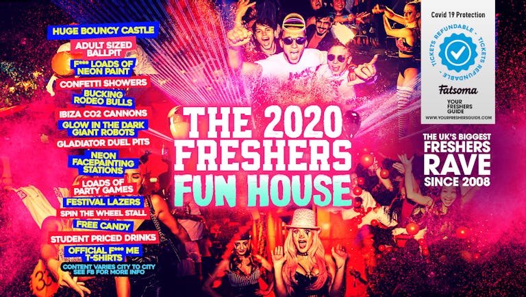 Freshers Fun House // Manchester Freshers 2020