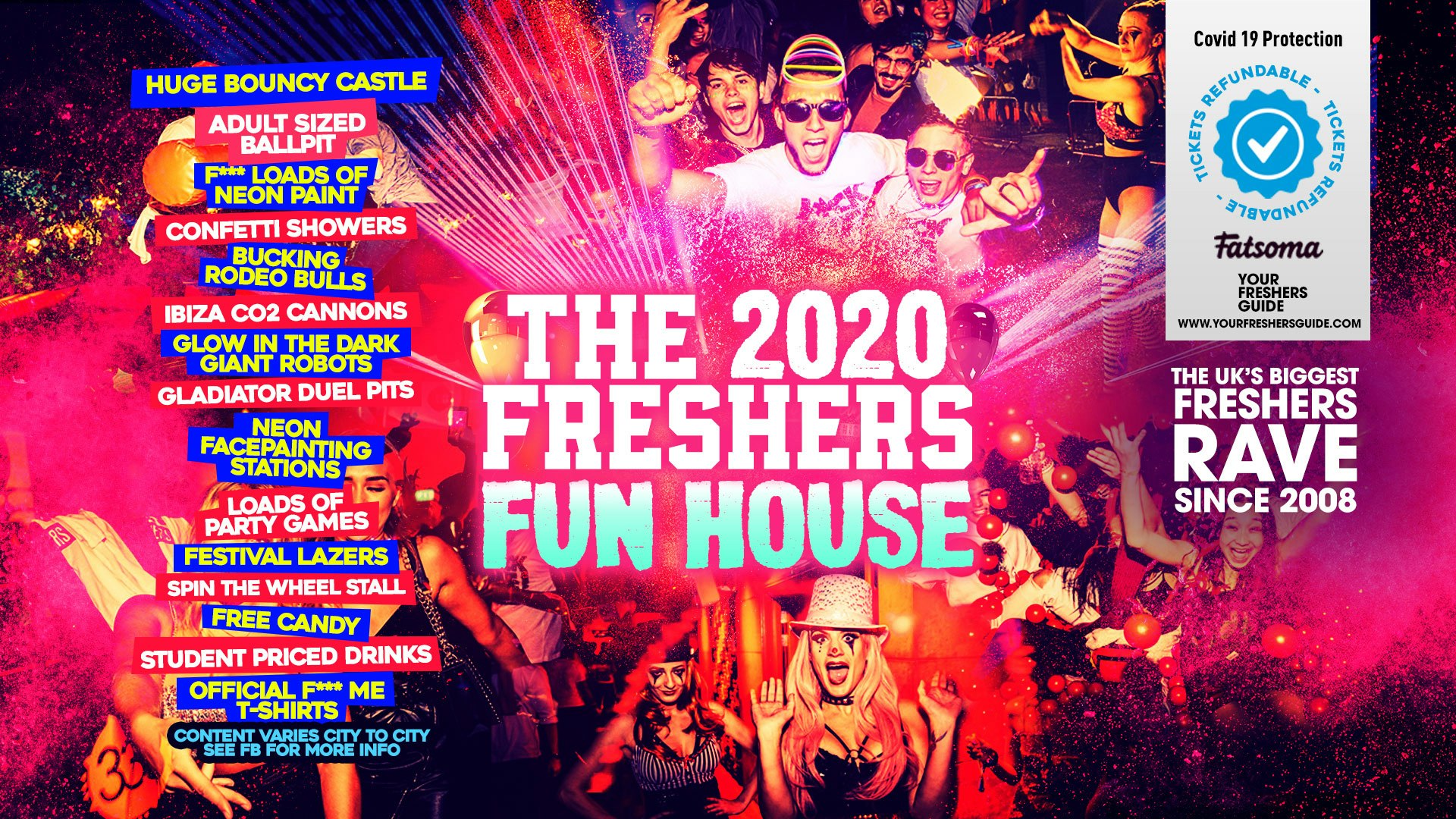 ​Freshers Fun House // Newcastle Freshers 2020