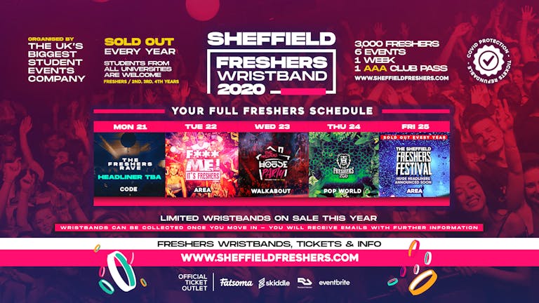 Sheffield Freshers Week 2020 | The Complete Guide