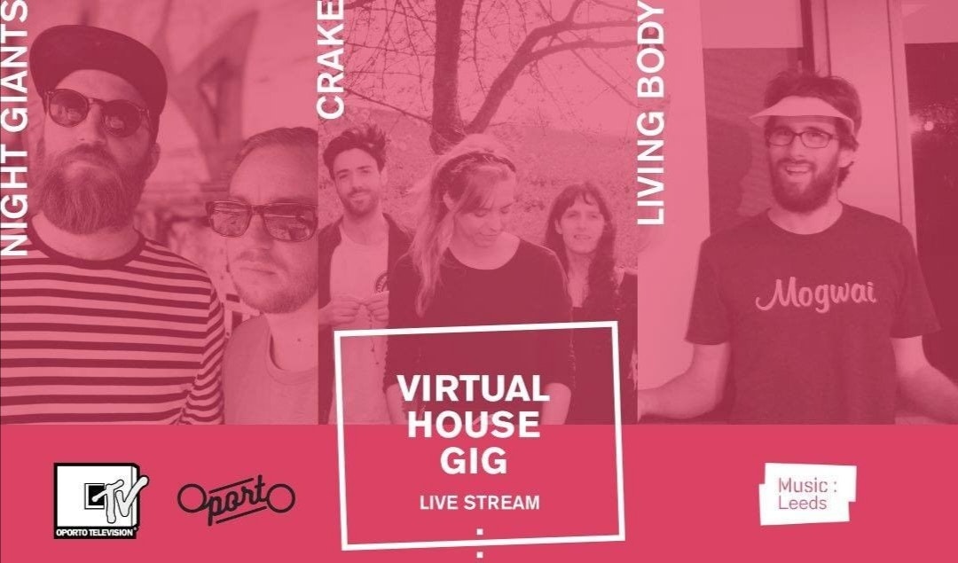 Music:Leeds presents Crake, Living Body & Night Giants #saveourvenues livestream
