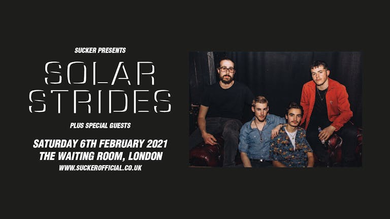 Solar Strides at The Waiting Room, London