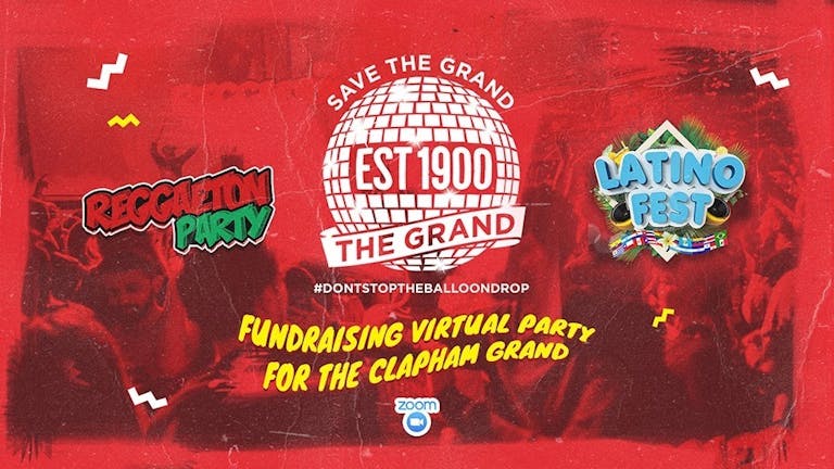 Reggaeton Party Virtual Fiesta - Save The Grand!