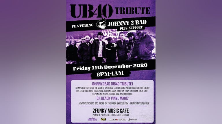 UB40 Tribute Night 