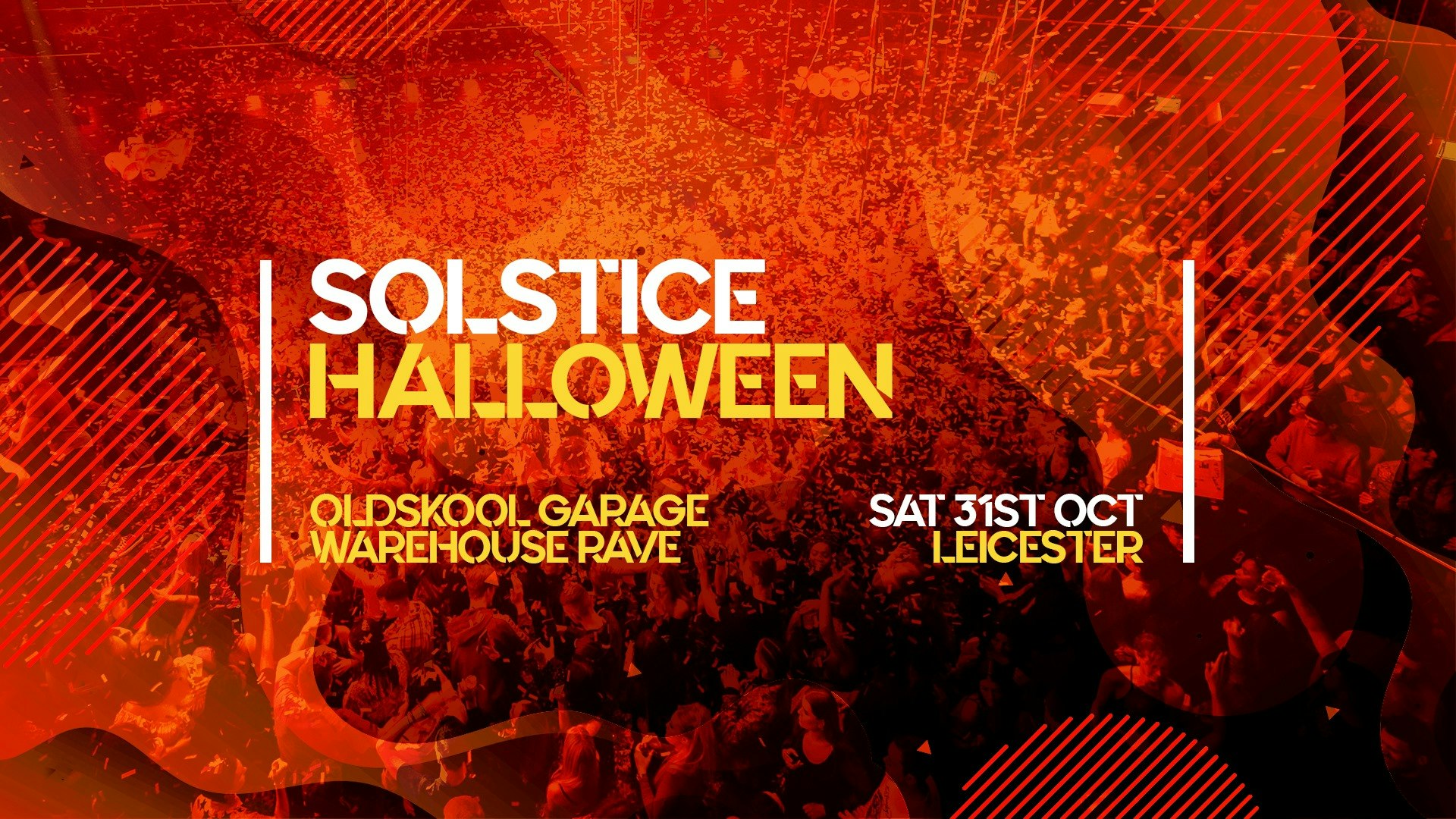 Halloween Oldskool Garage Warehouse Rave – Leicester