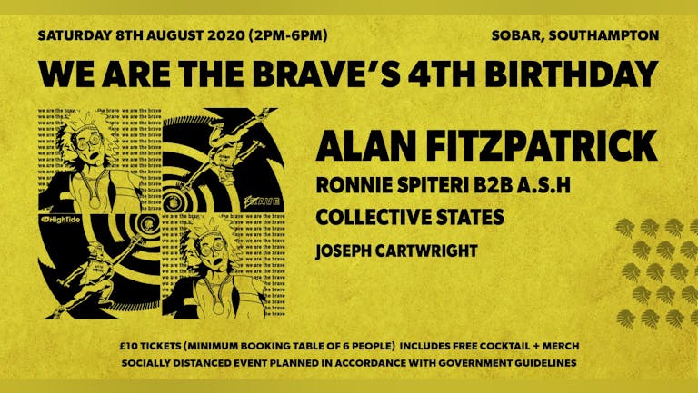 We Are The Brave 4th Birthday Garden Party (ONE TABLE LEFT)