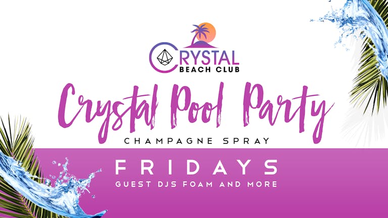 Malia Champagne Spray Pool Party