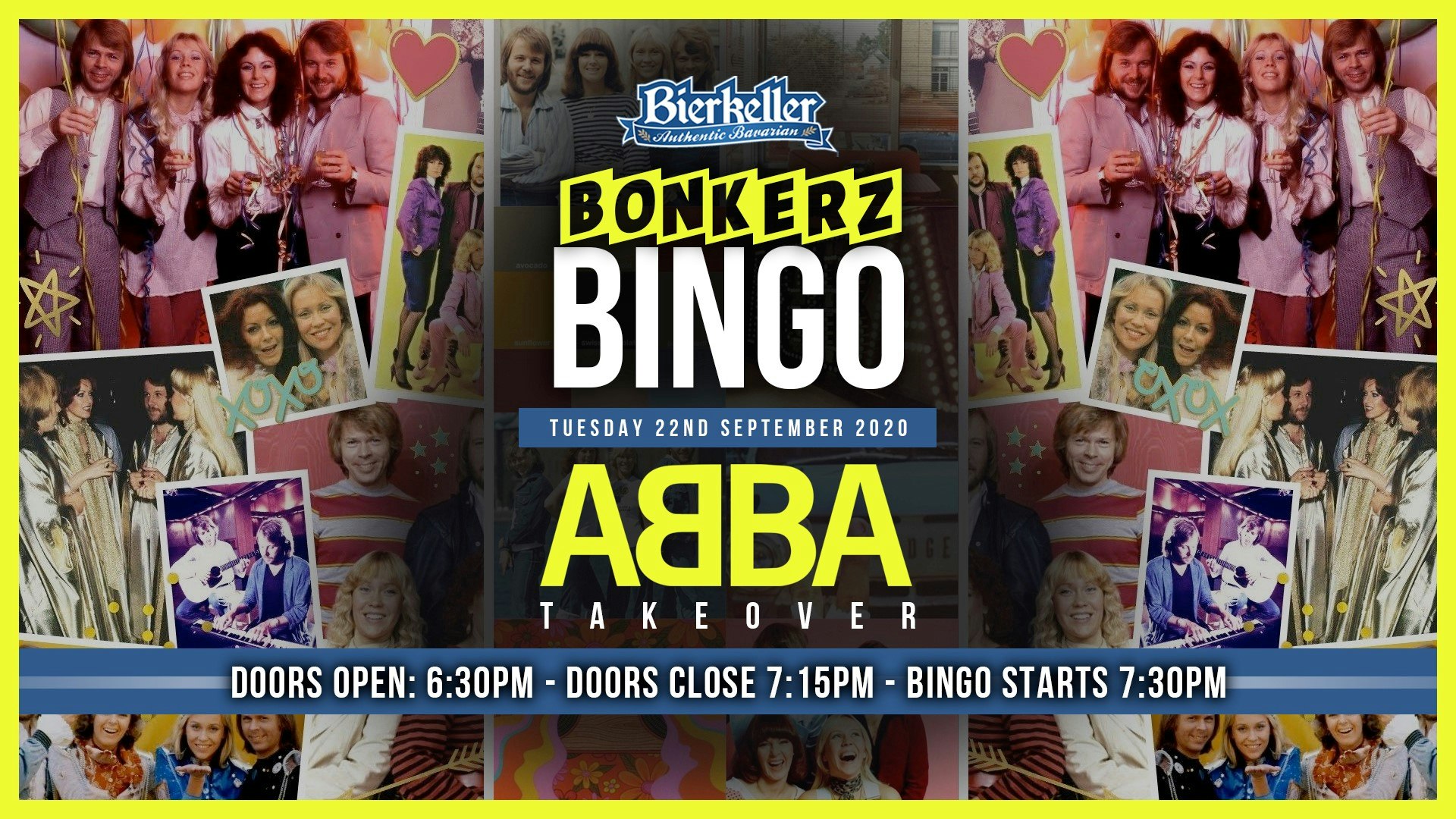 [SOLD OUT] Bonkerz Bingo | ABBA Takeover | 22.09