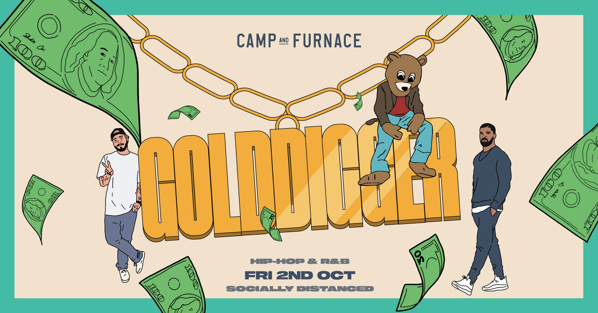 Gold Digger Liverpool Freshers : Socially Distanced : Fri 2nd Oct : C&F