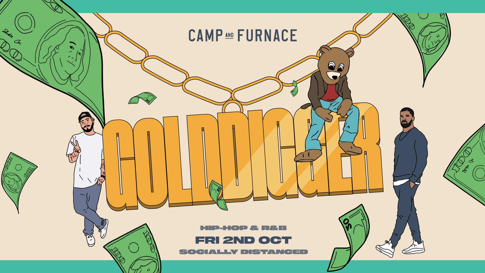 Gold Digger Liverpool Freshers : Socially Distanced : Fri 2nd Oct : C&F