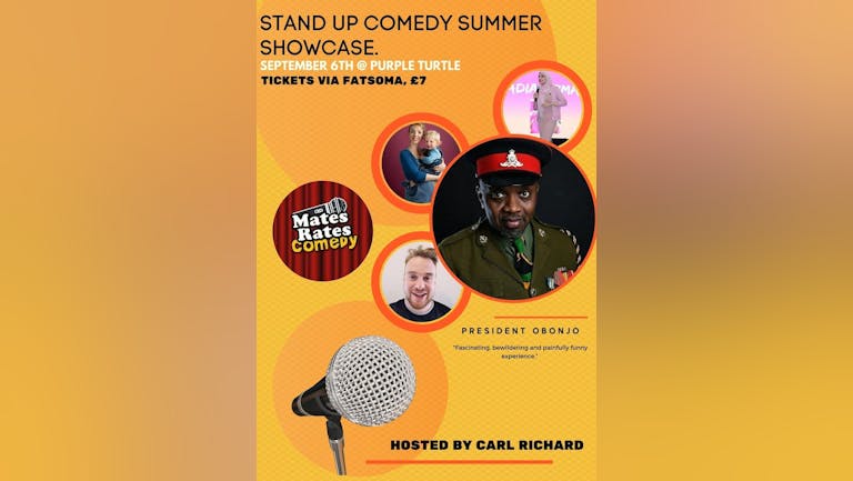 Stand Up Comedy Summer Showcase 