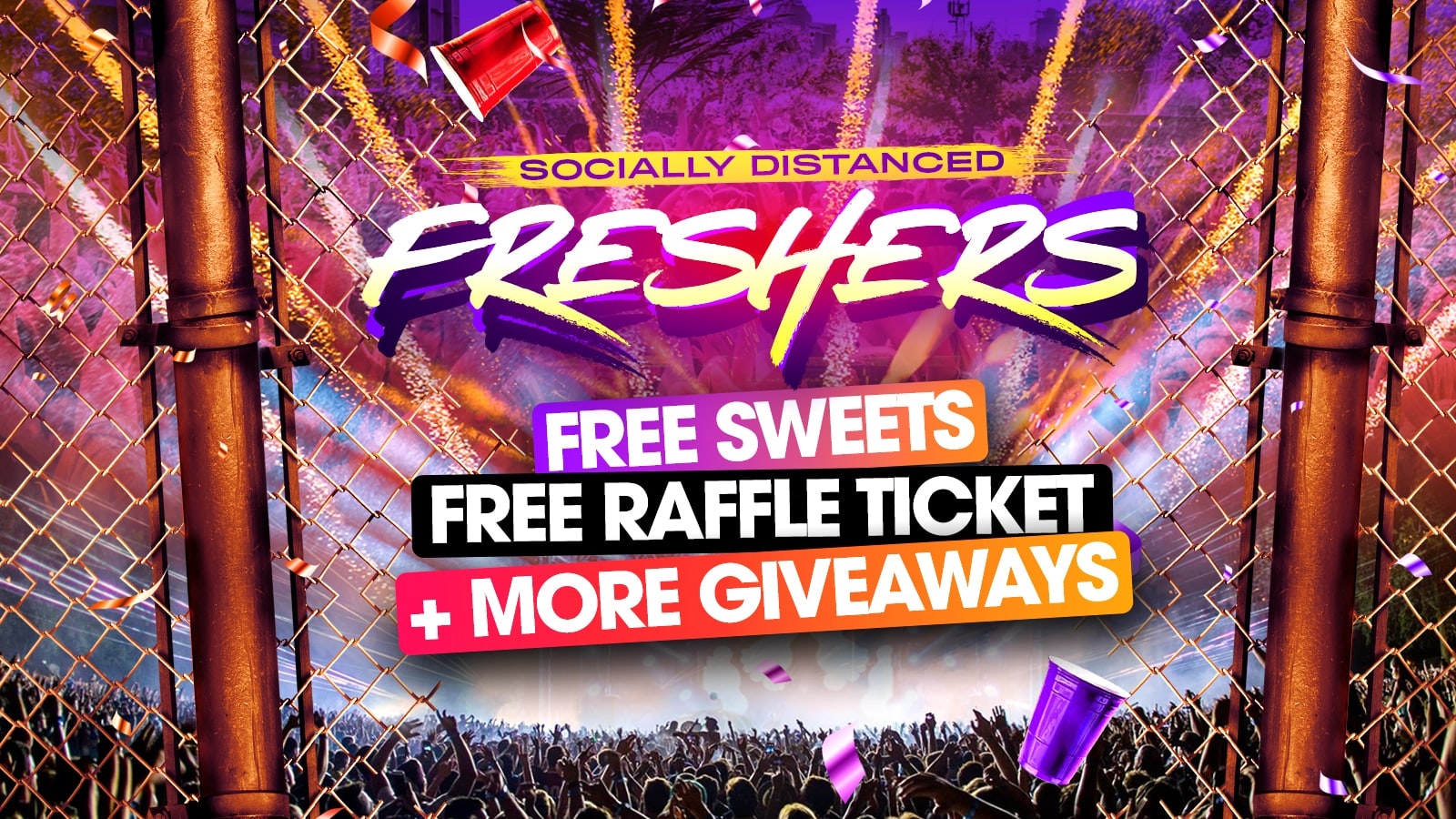Socially Distanced Freshers // Brighton Freshers 2020