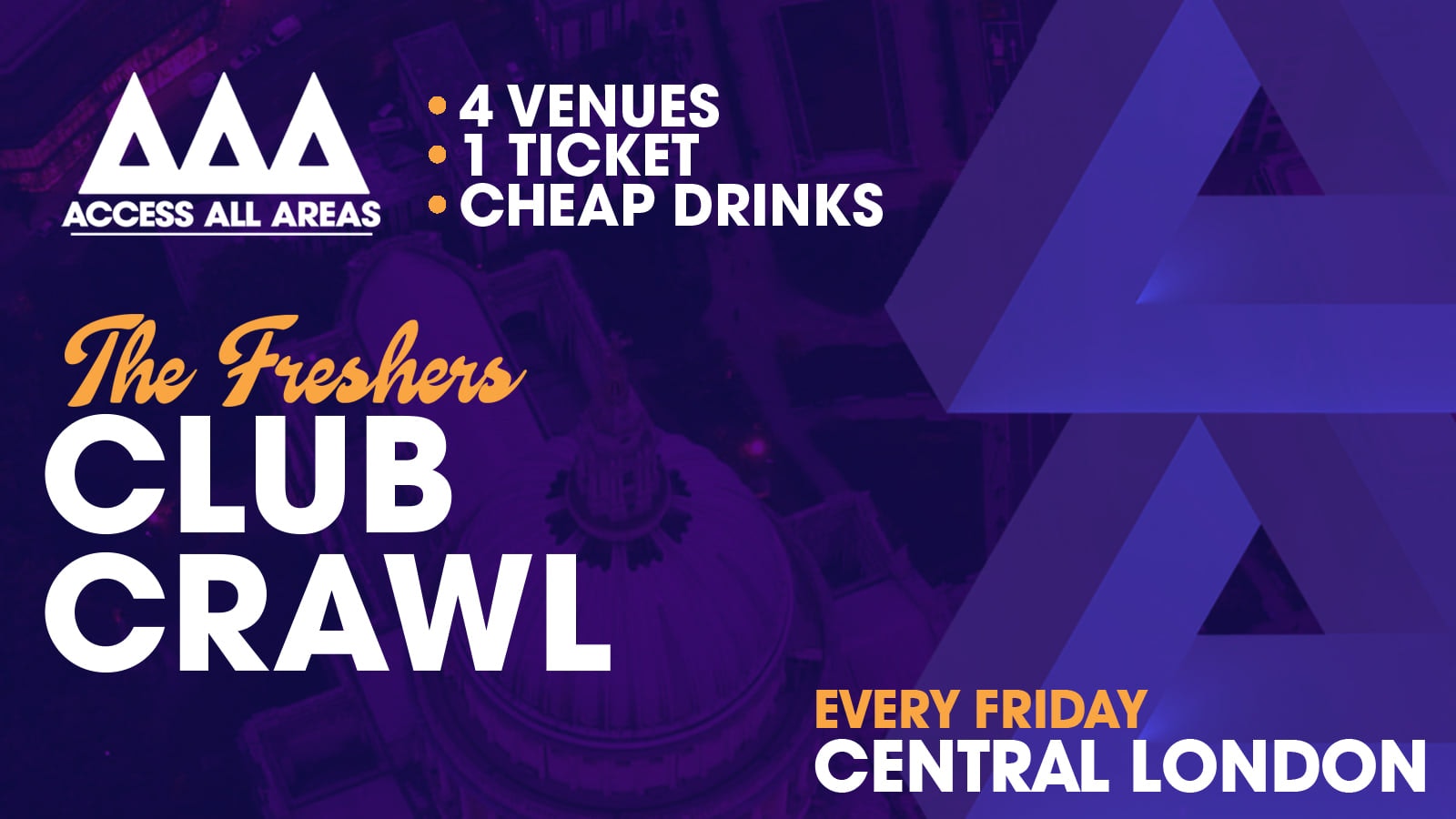 Freshers Club Crawl Part 2 – The Freshers Finale | 4 Clubs 1 Ticket 😍