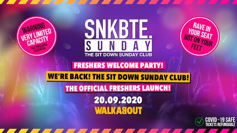 BOURNEMOUTH FRESHERS WELCOME PARTY 2020!